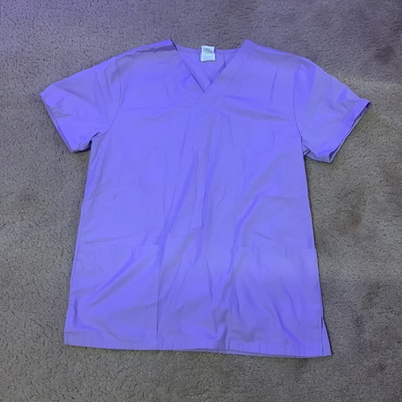 Matching purple scrub set - Picture 2 of 2